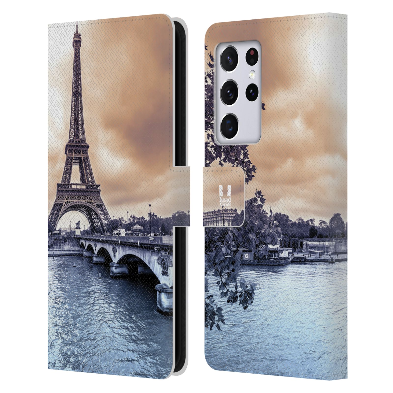 Pouzdro pro mobil Samsung Galaxy S21 ULTRA 5G  - Eiffelova věž Paříž - Francie