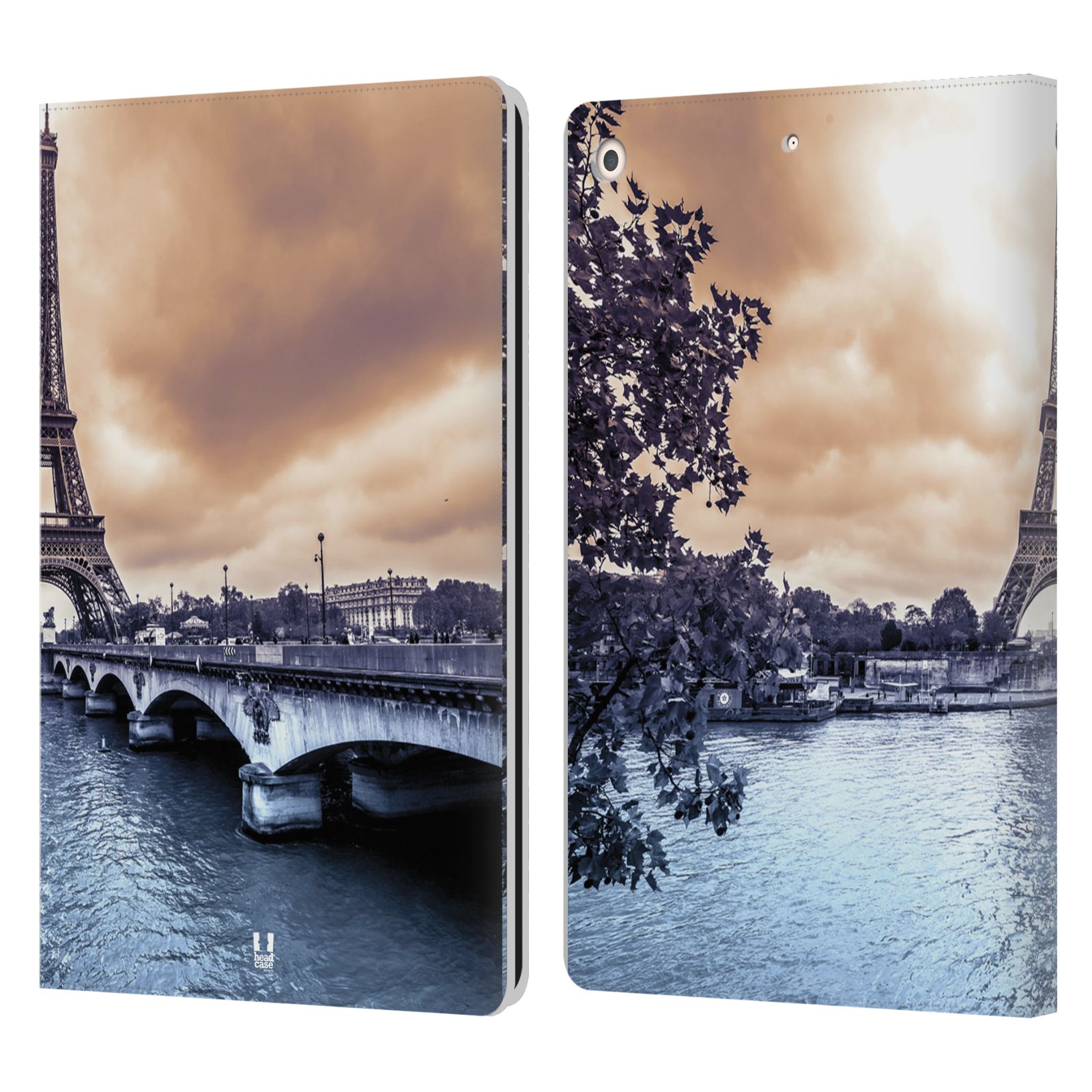 HEAD CASE Pouzdro pro tablet Apple Ipad 10.2 - Eiffelova věž Paříž - Francie