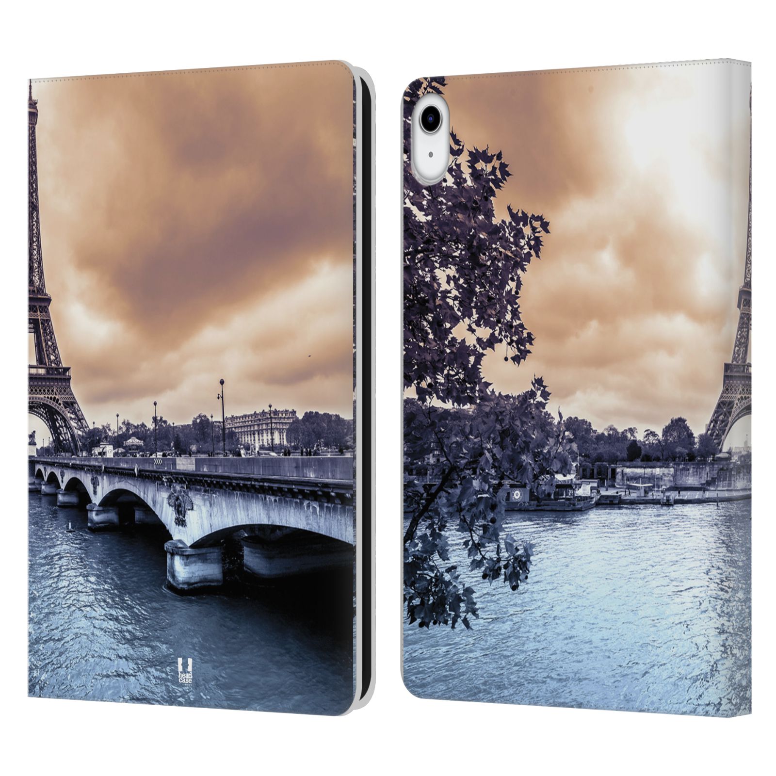 HEAD CASE Pouzdro pro tablet Apple Ipad 10.9 (2022) - Eiffelova věž Paříž - Francie