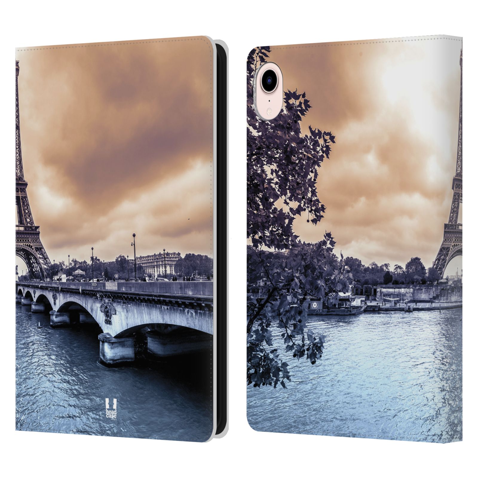 HEAD CASE Pouzdro pro tablet Apple Ipad MINI (2021) - Eiffelova věž Paříž - Francie