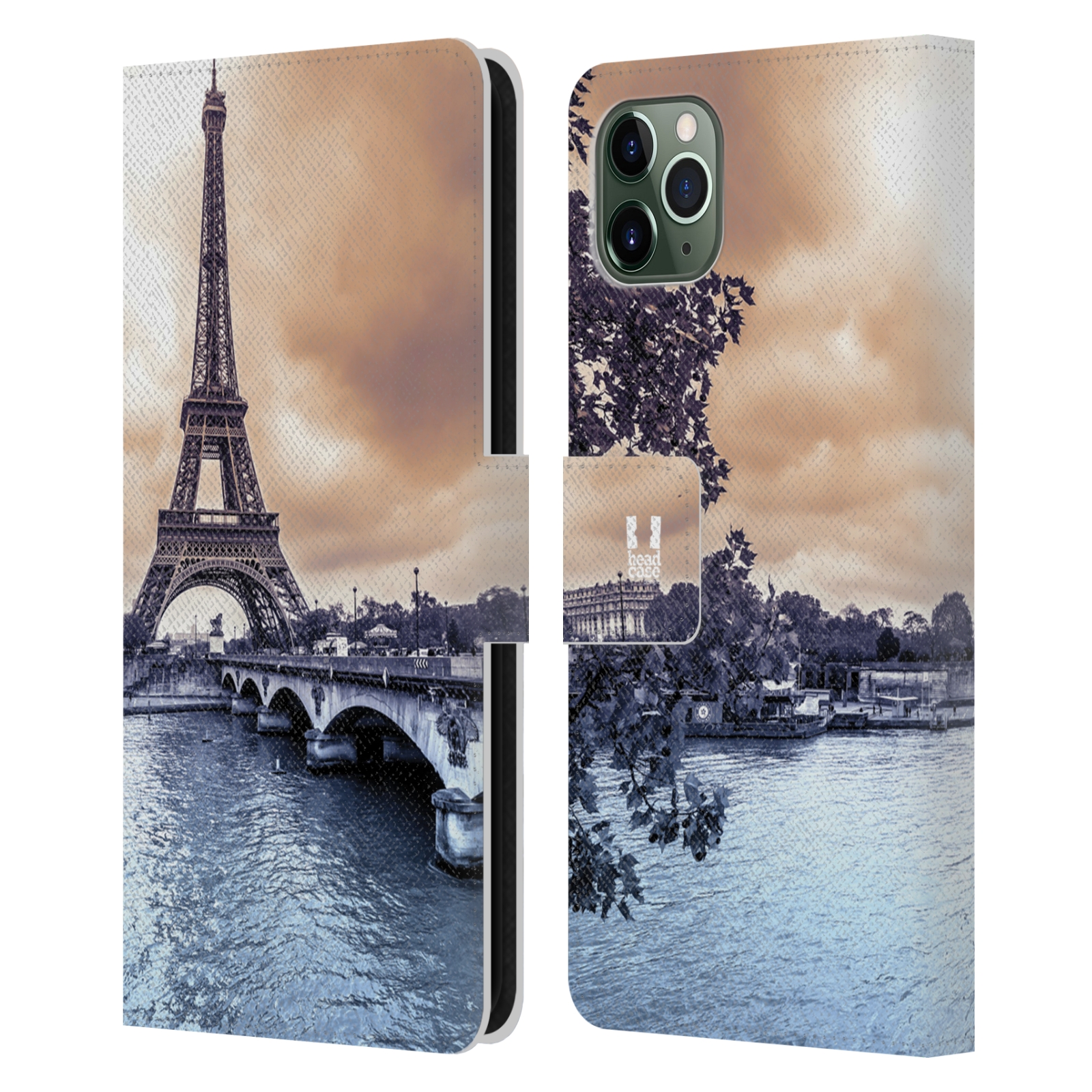 Pouzdro pro mobil Apple Iphone 11 Pro Max - Eiffelova věž Paříž - Francie