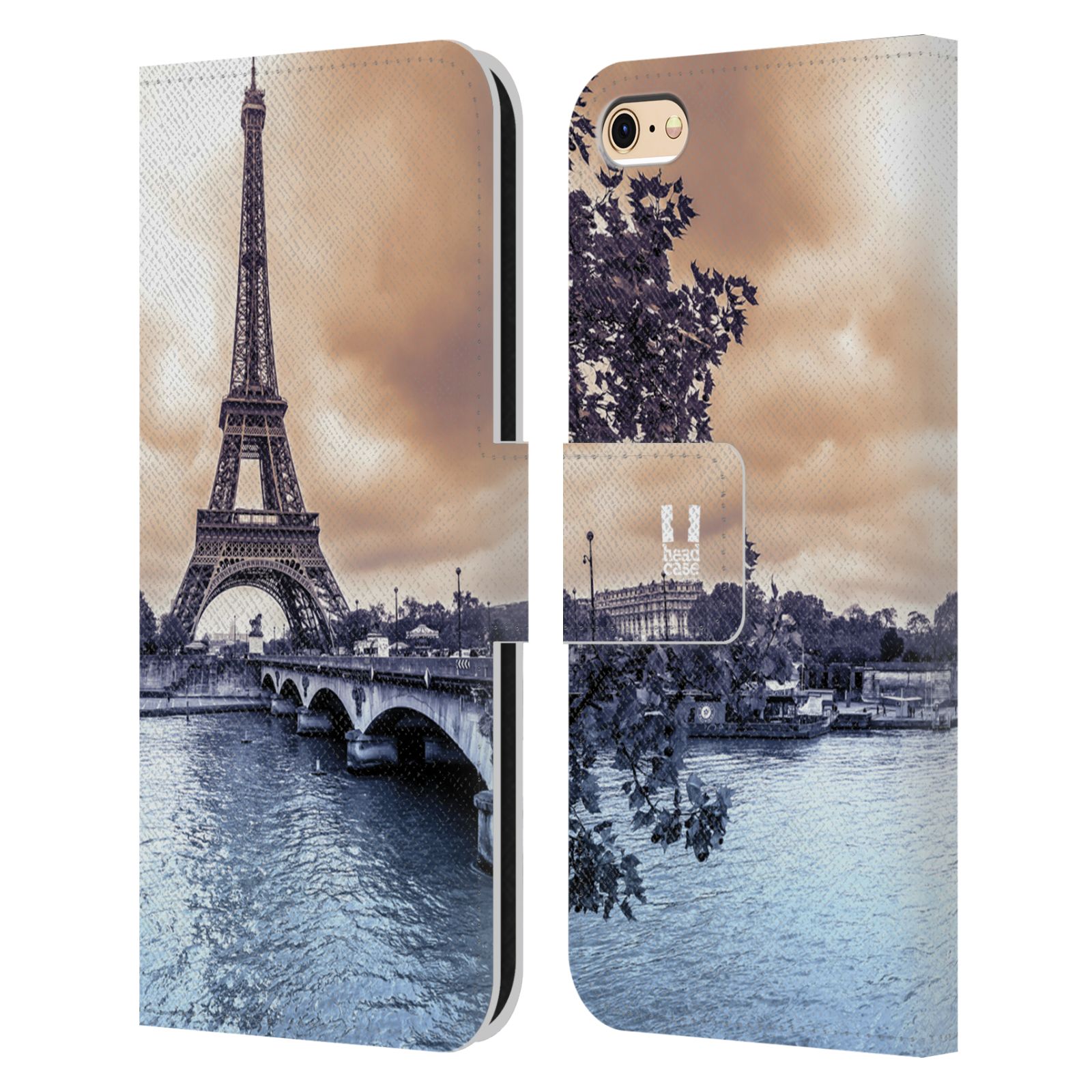 Pouzdro na mobil Apple Iphone 6 / 6S - Head Case - Paříž Eiffelova věž
