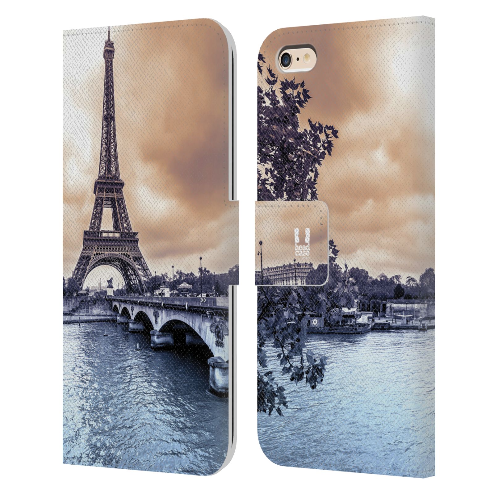 Pouzdro pro mobil Apple Iphone 6 PLUS / 6S PLUS - Eiffelova věž Paříž - Francie