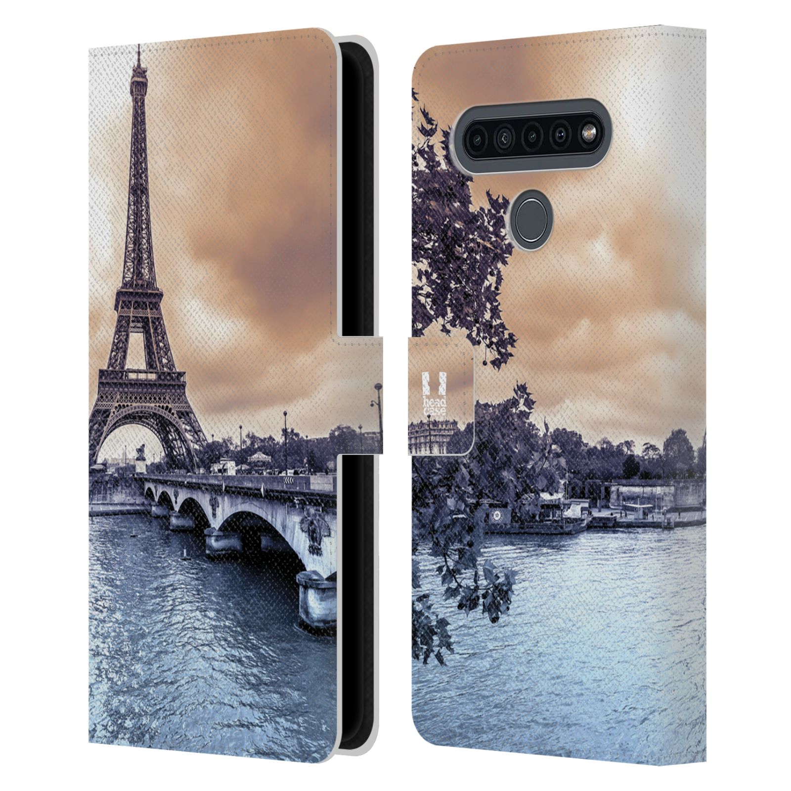 Pouzdro pro mobil LG K41s  - Eiffelova věž Paříž - Francie