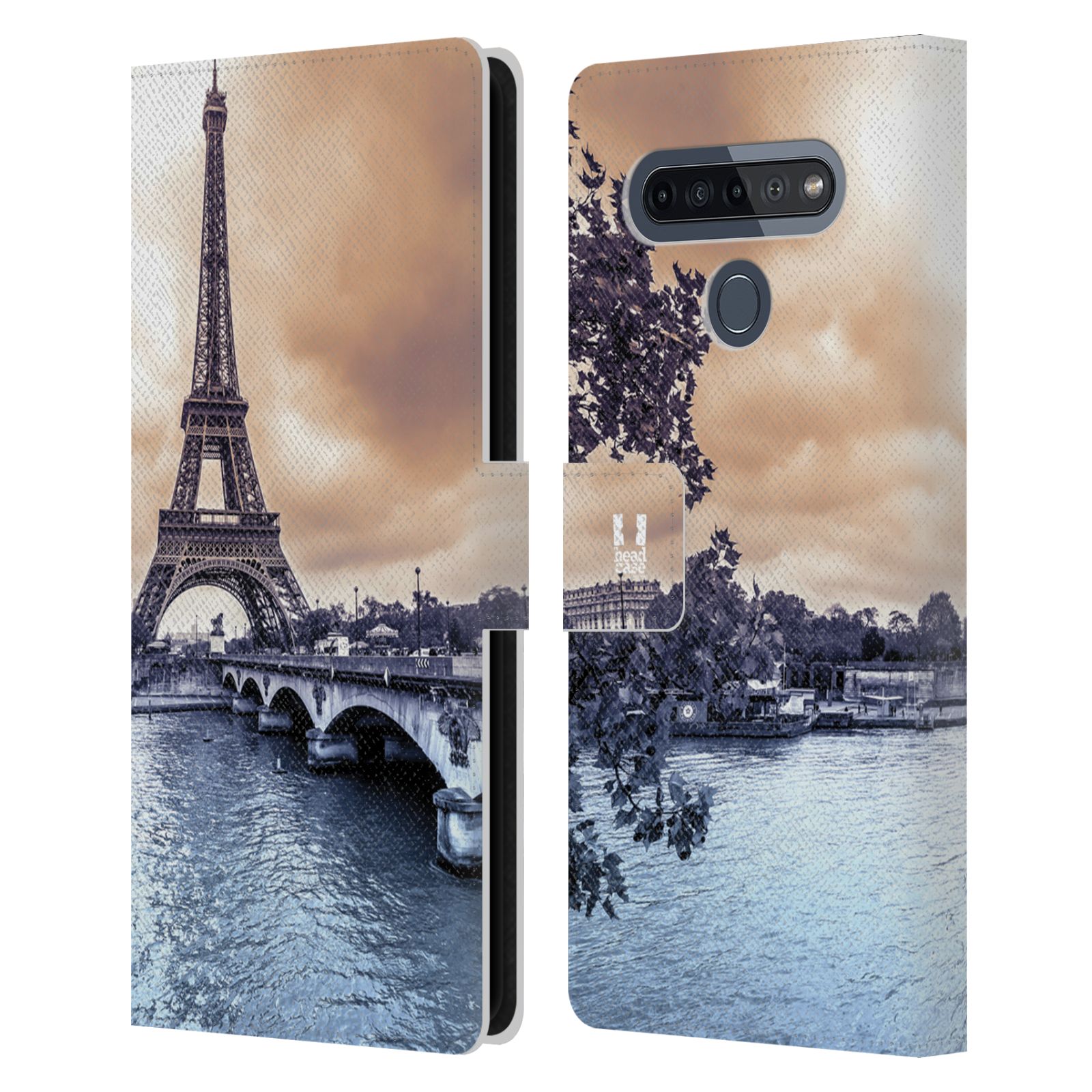 Pouzdro pro mobil LG K51s  - Eiffelova věž Paříž - Francie