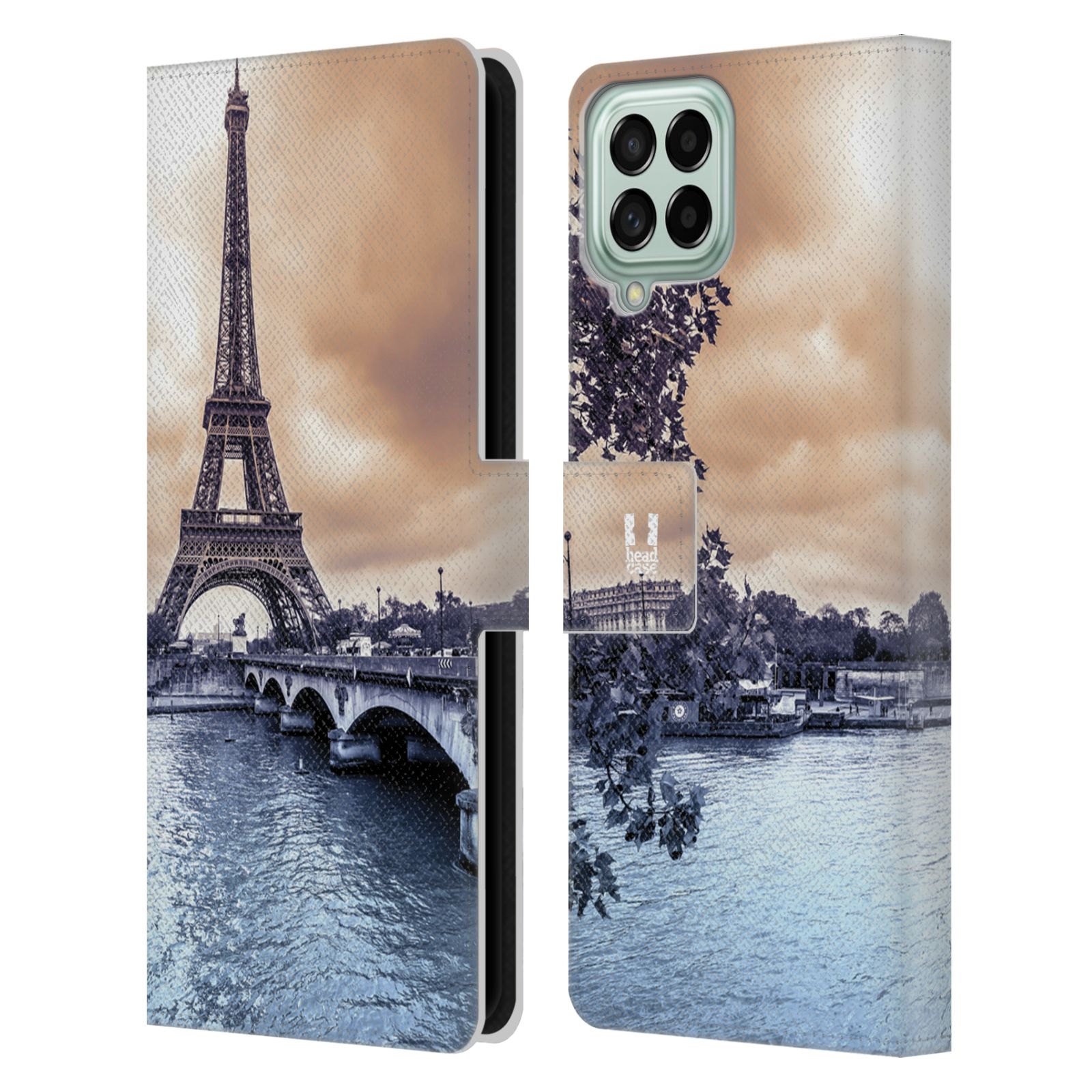 HEAD CASE Pouzdro pro mobil Samsung Galaxy M33 5G - Eiffelova věž Paříž - Francie