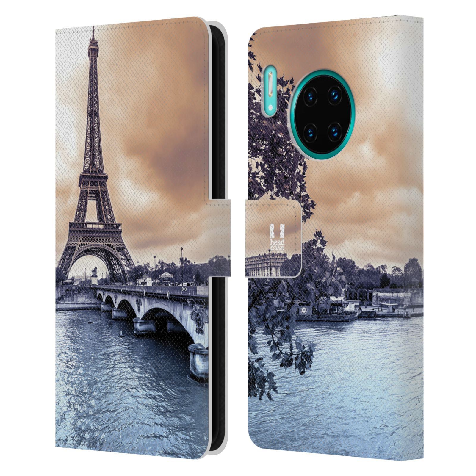 Pouzdro pro mobil Huawei Mate 30 PRO - Eiffelova věž Paříž - Francie