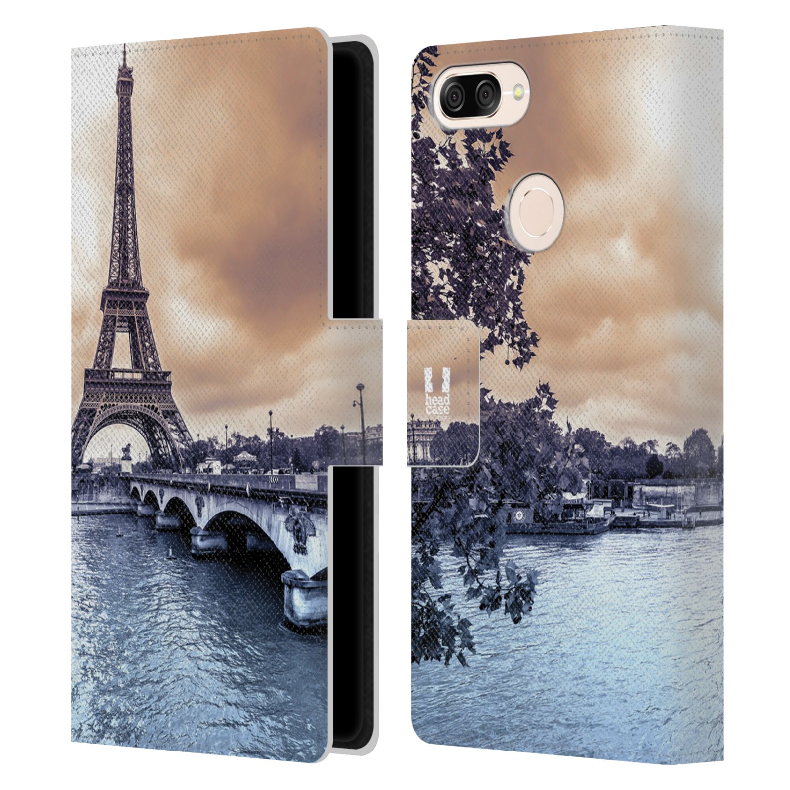 Pouzdro na mobil Asus Zenfone Max Plus (M1) ZB570TL - Head Case - Paříž Eiffelova věž