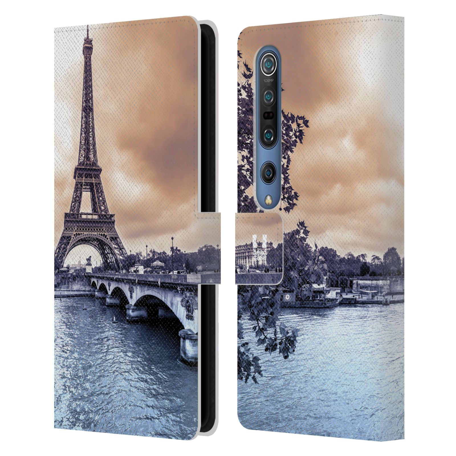 Pouzdro pro mobil Xiaomi Mi 10 / Mi 10 Pro  - Eiffelova věž Paříž - Francie