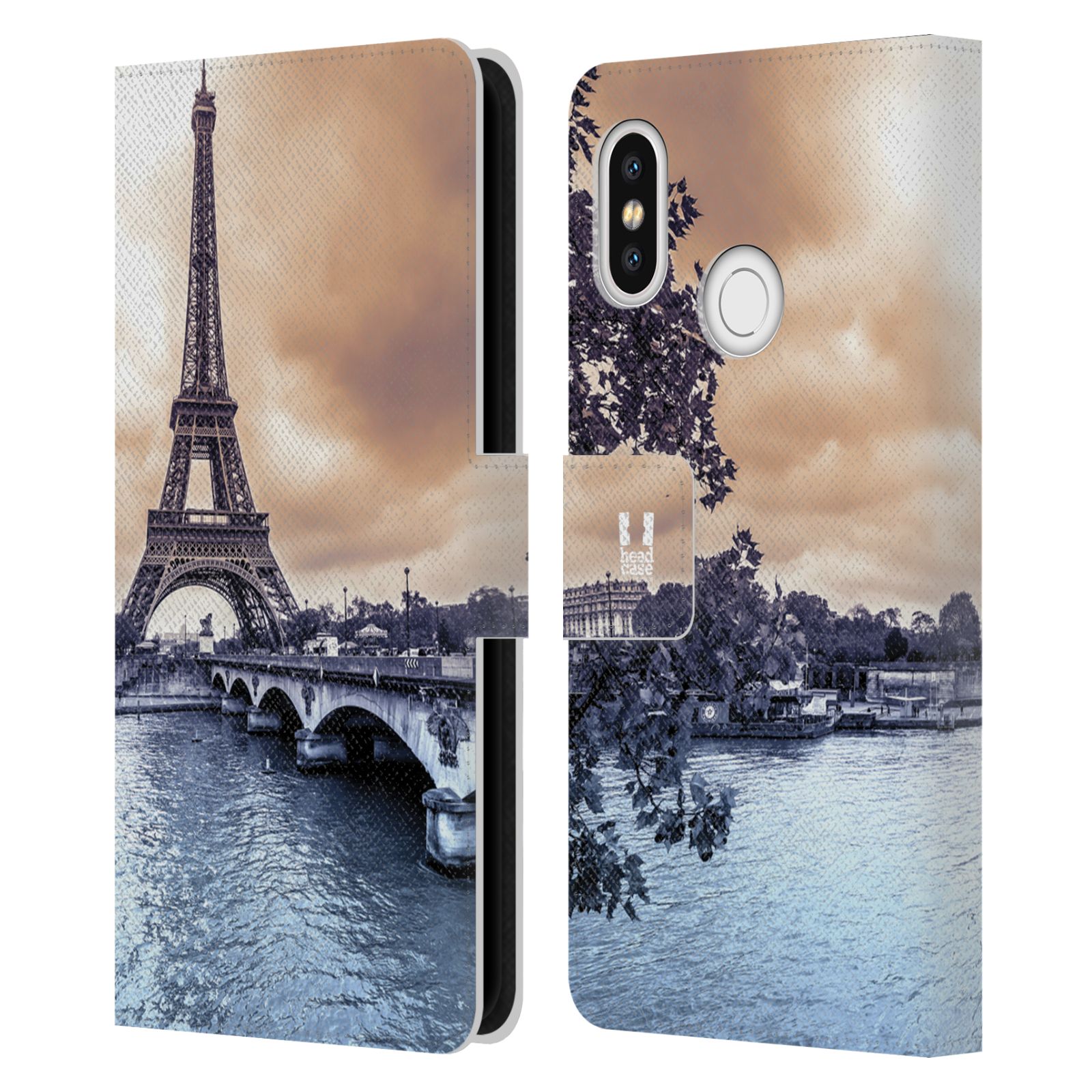 Pouzdro pro mobil Xiaomi Mi 8  - Eiffelova věž Paříž - Francie