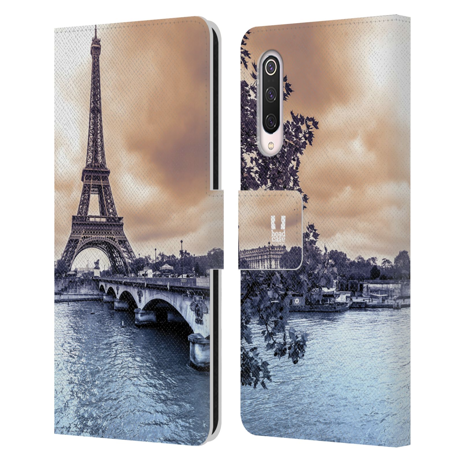 Pouzdro pro mobil Xiaomi Mi 9 PRO  - Eiffelova věž Paříž - Francie
