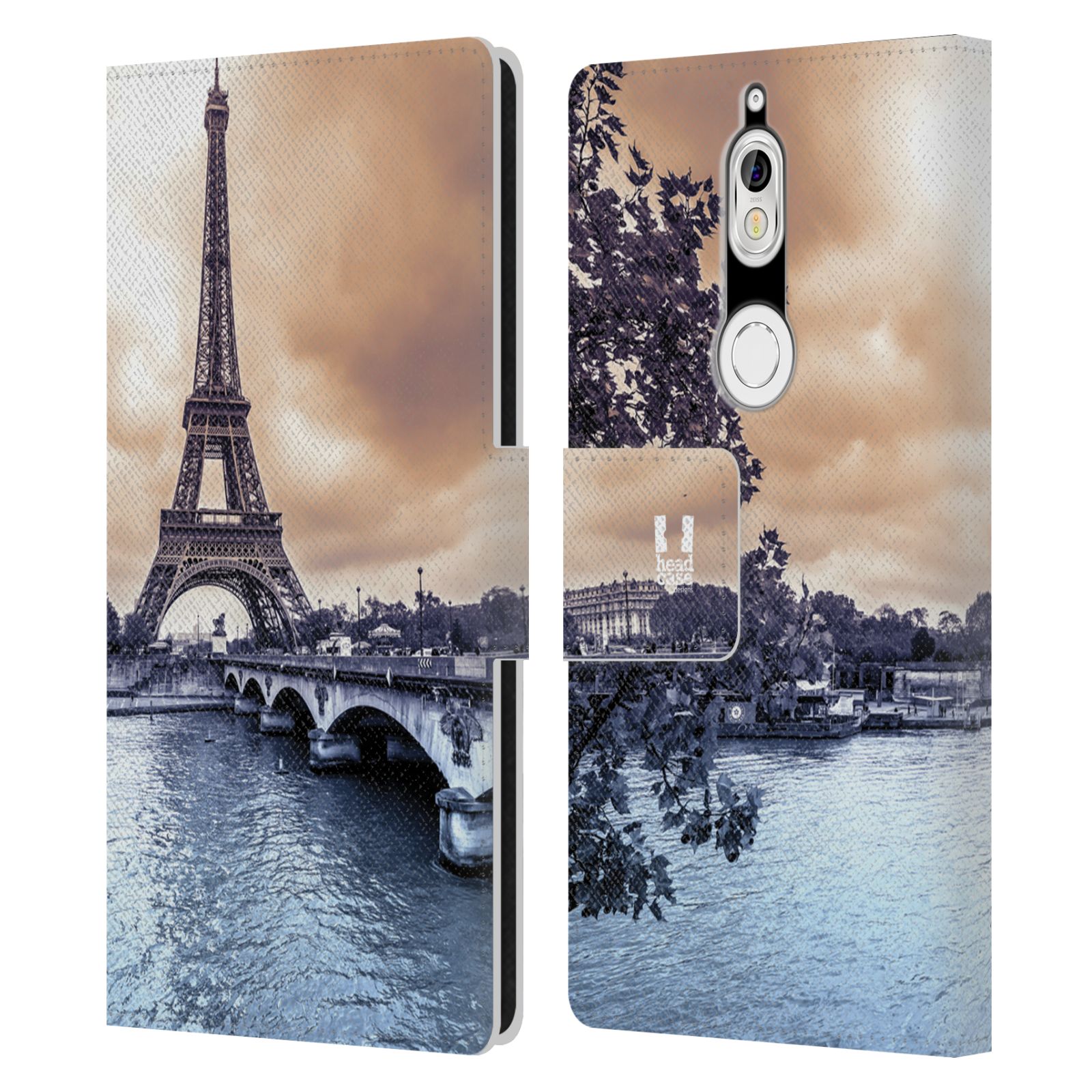 Pouzdro na mobil Nokia 7 - Head Case - Paříž Eiffelova věž