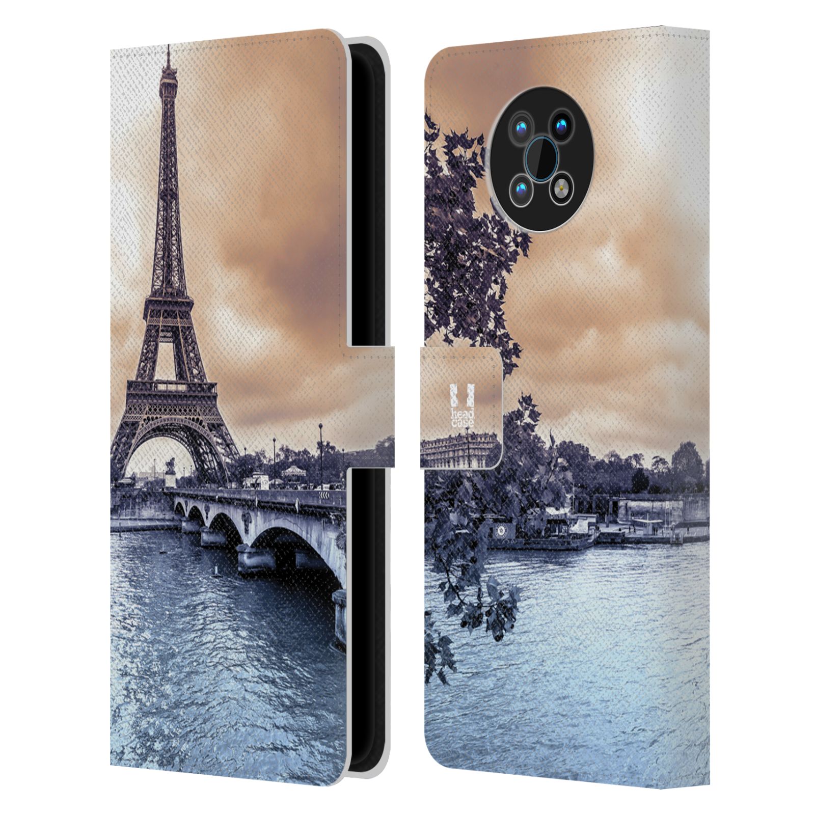 HEAD CASE Pouzdro pro mobil Nokia G50 - Eiffelova věž Paříž - Francie