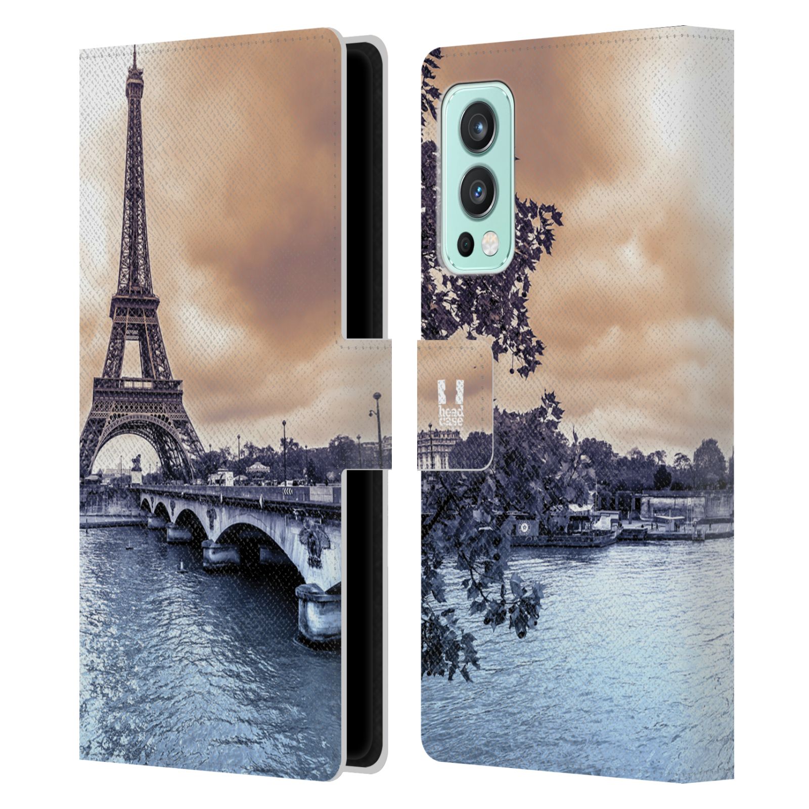 HEAD CASE Pouzdro pro mobil OnePlus Nord 2 5G - Eiffelova věž Paříž - Francie