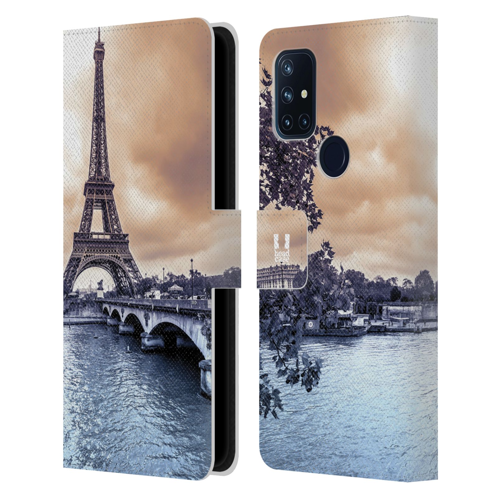 HEAD CASE Pouzdro pro mobil OnePlus Nord N10 5G - Eiffelova věž Paříž - Francie