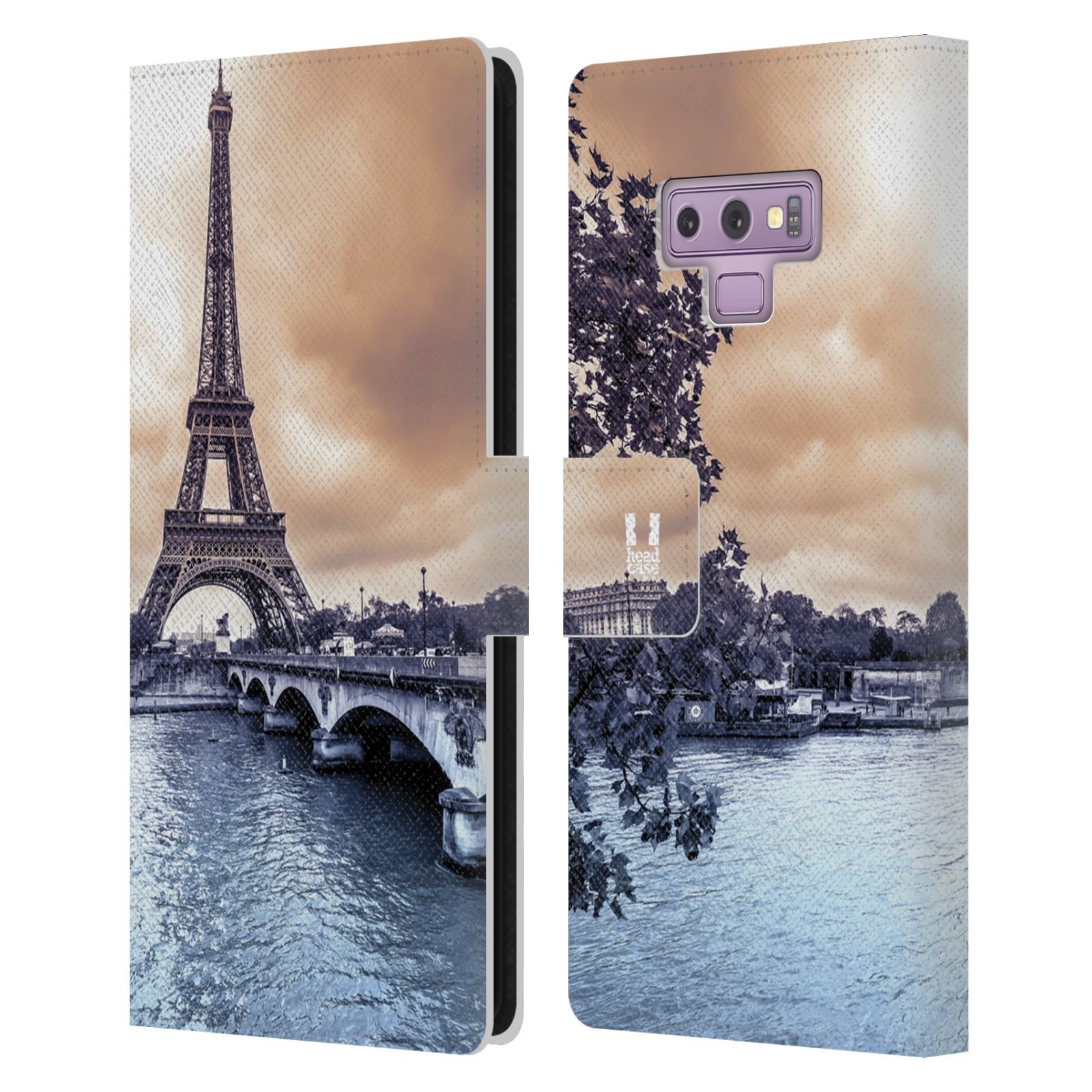 Pouzdro pro mobil Samsung Galaxy Note 9  - Eiffelova věž Paříž - Francie