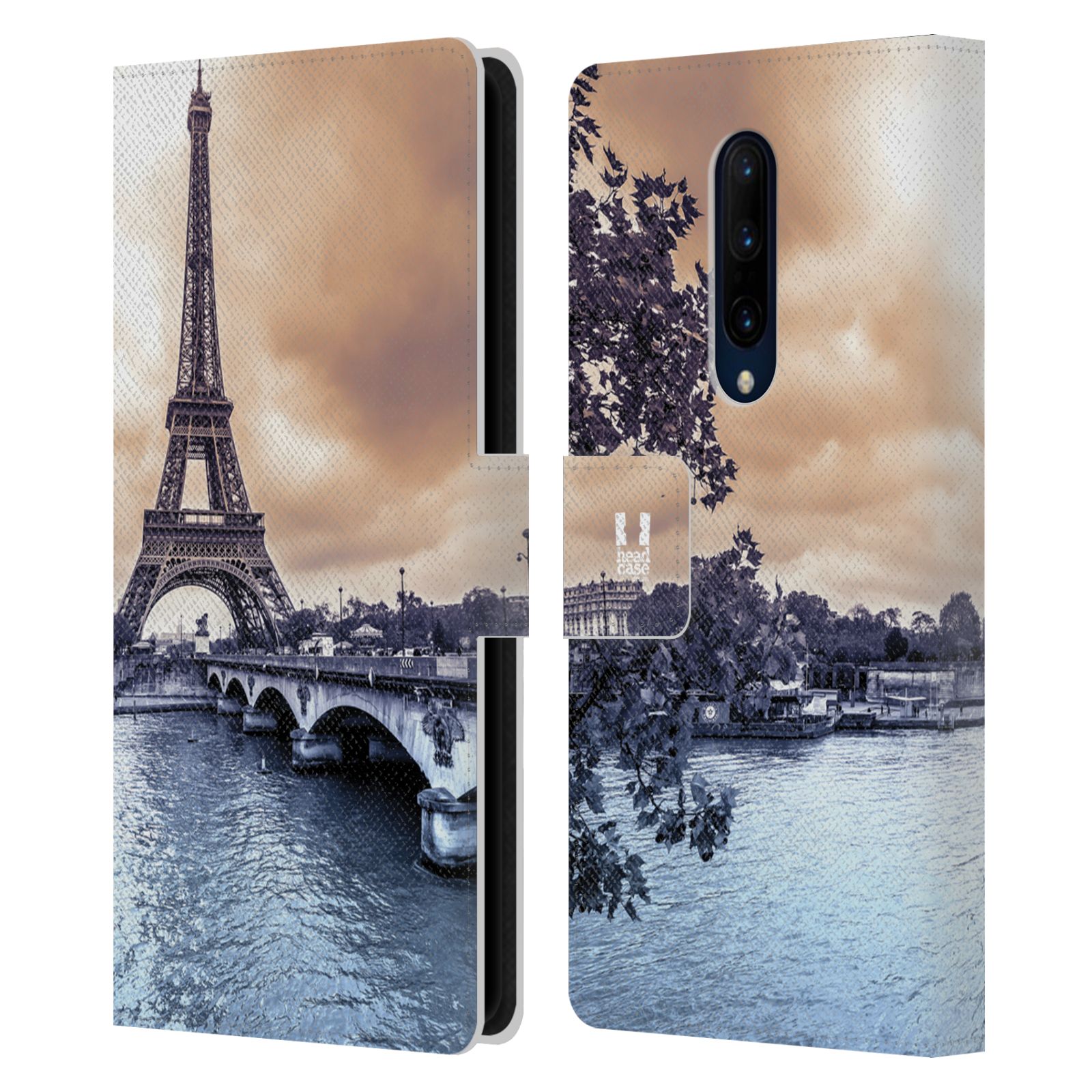 Pouzdro pro mobil OnePlus 7 PRO  - Eiffelova věž Paříž - Francie