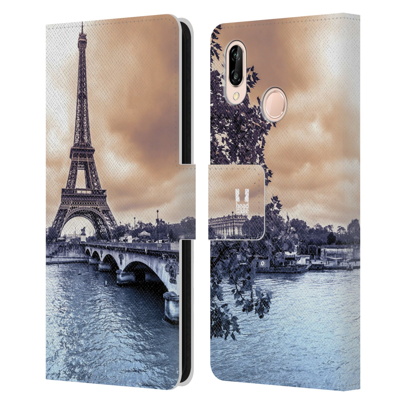 Pouzdro pro mobil Huawei P20 LITE - Eiffelova věž Paříž - Francie
