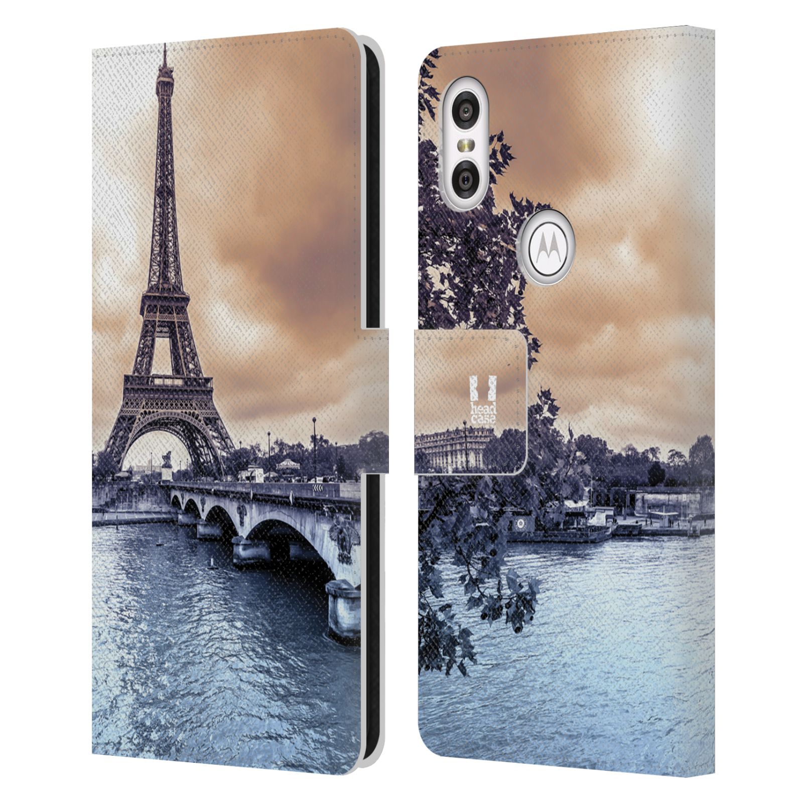 Pouzdro pro mobil Motorola ONE  - Eiffelova věž Paříž - Francie