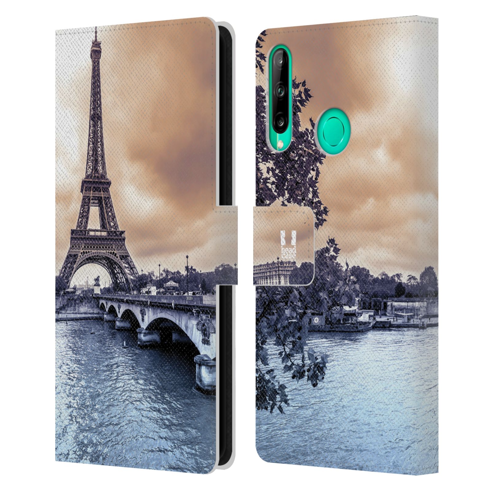 Pouzdro pro mobil Huawei P40 LITE E - Eiffelova věž Paříž - Francie