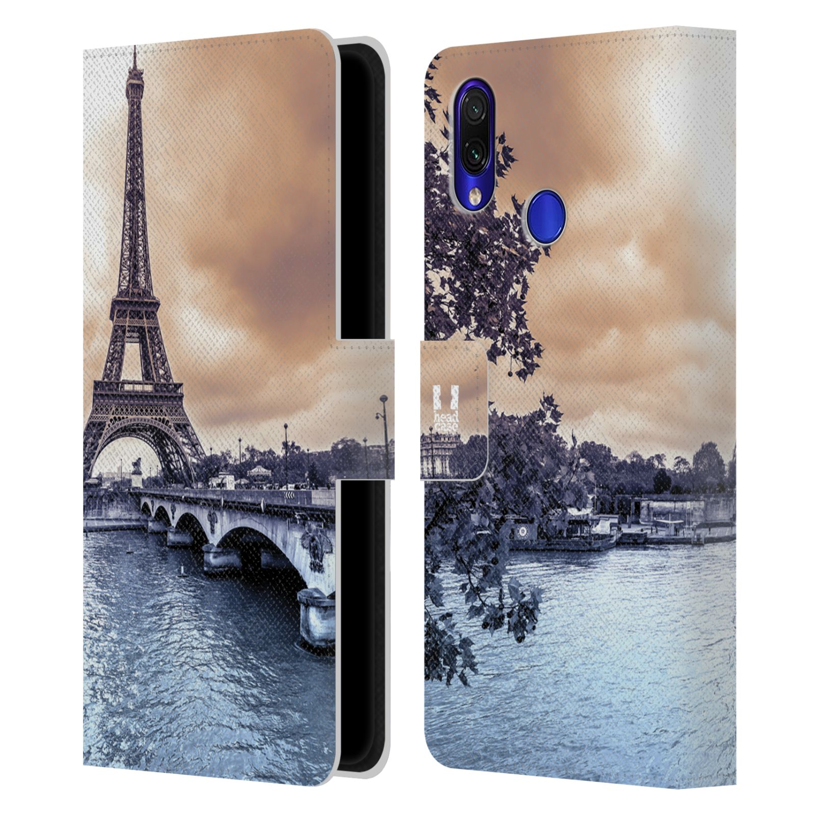 Pouzdro pro mobil Xiaomi Redmi Note 7 / 7 Pro  - Eiffelova věž Paříž - Francie