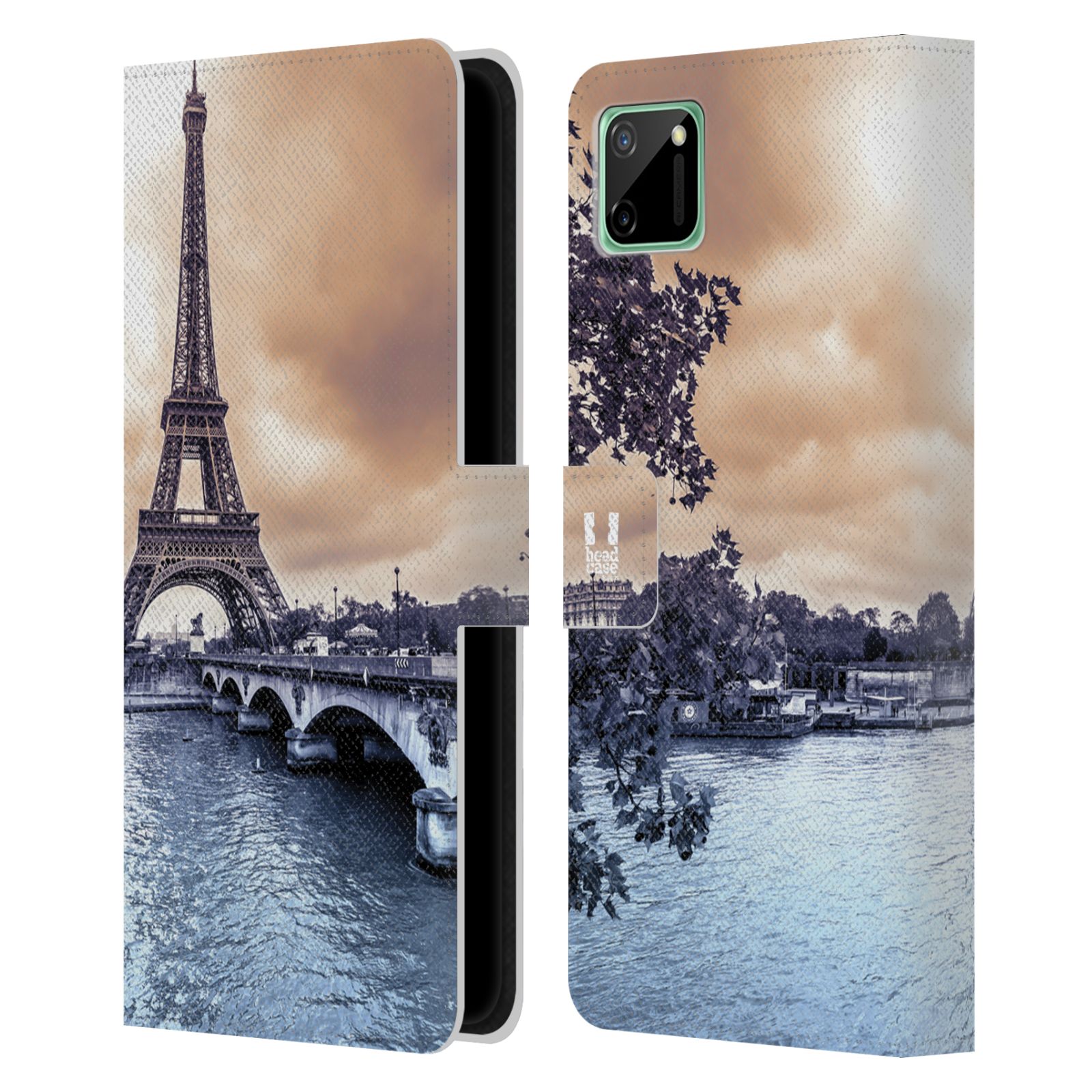 HEAD CASE Pouzdro pro mobil Realme C11 - Eiffelova věž Paříž - Francie