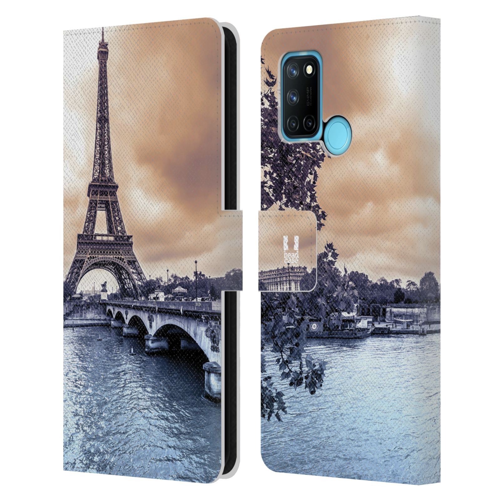 HEAD CASE Pouzdro pro mobil Realme 7i - Eiffelova věž Paříž - Francie