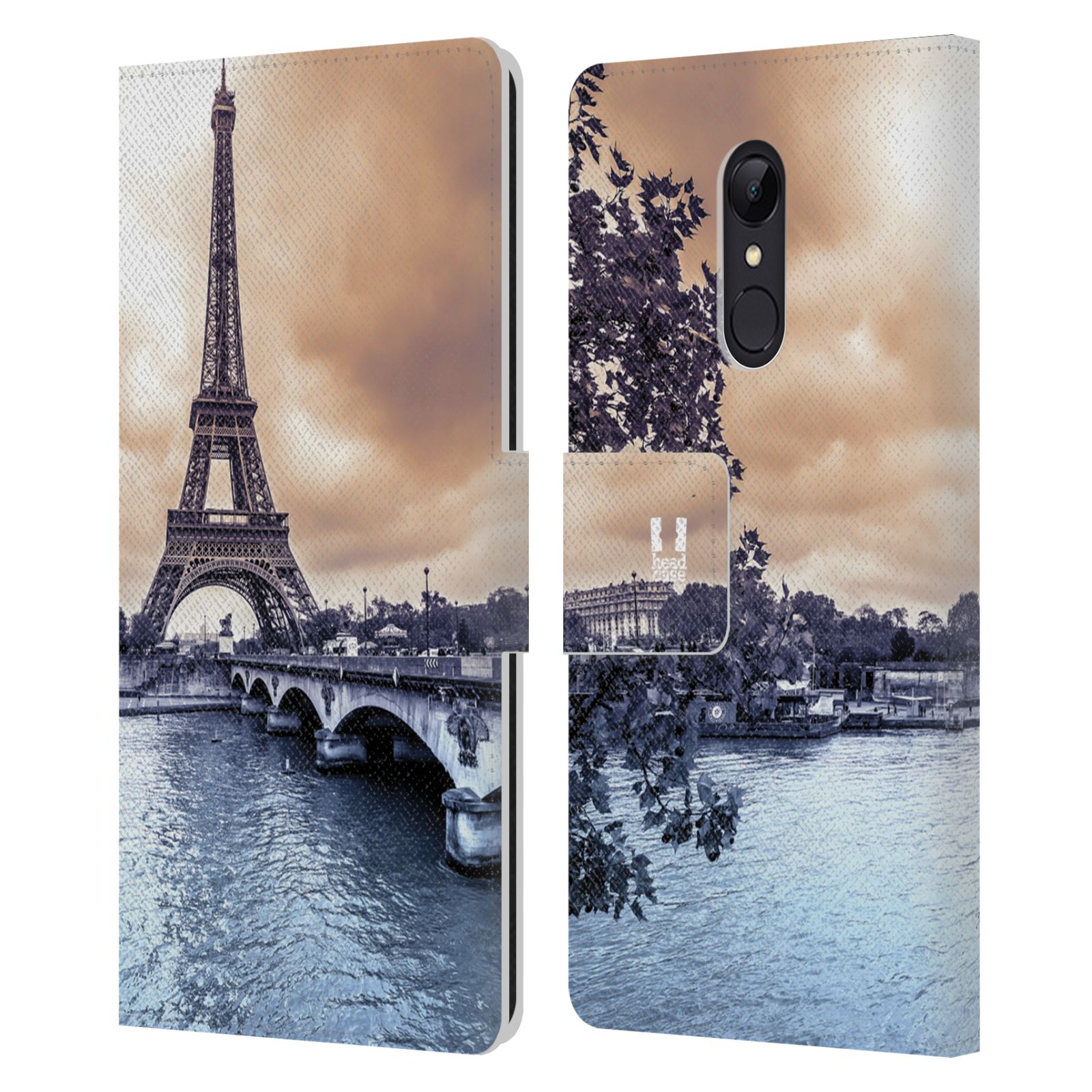 Pouzdro na mobil Xiaomi Redmi 5 - Head Case - Paříž Eiffelova věž