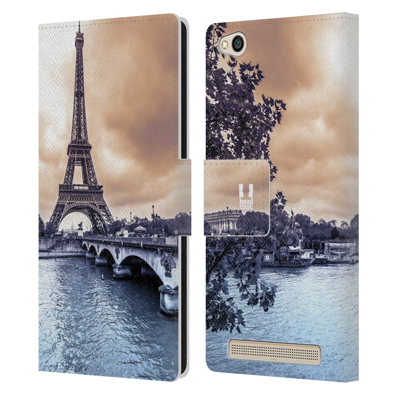 Pouzdro na mobil Xiaomi Redmi 5A - Head Case - Paříž Eiffelova věž