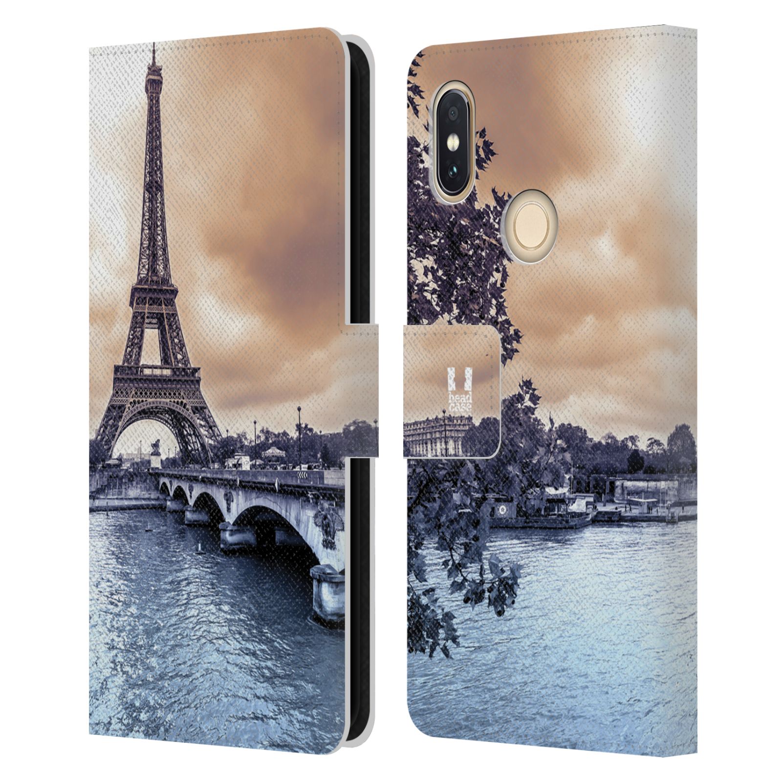 Pouzdro na mobil Xiaomi Redmi S2 - Head Case - Paříž Eiffelova věž