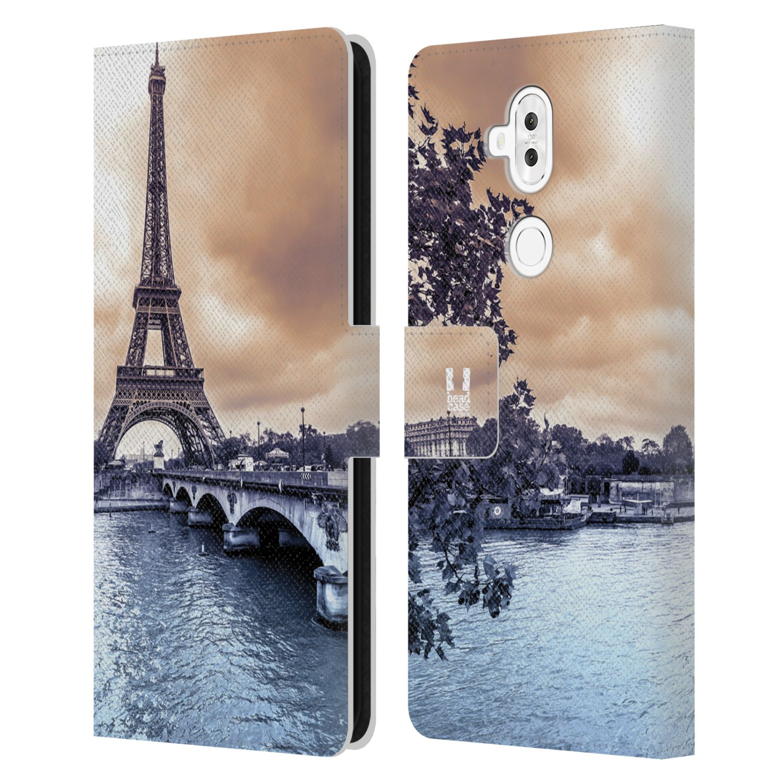 Pouzdro pro mobil Asus Zenfone 5 Lite ZC600KL  - Eiffelova věž Paříž - Francie