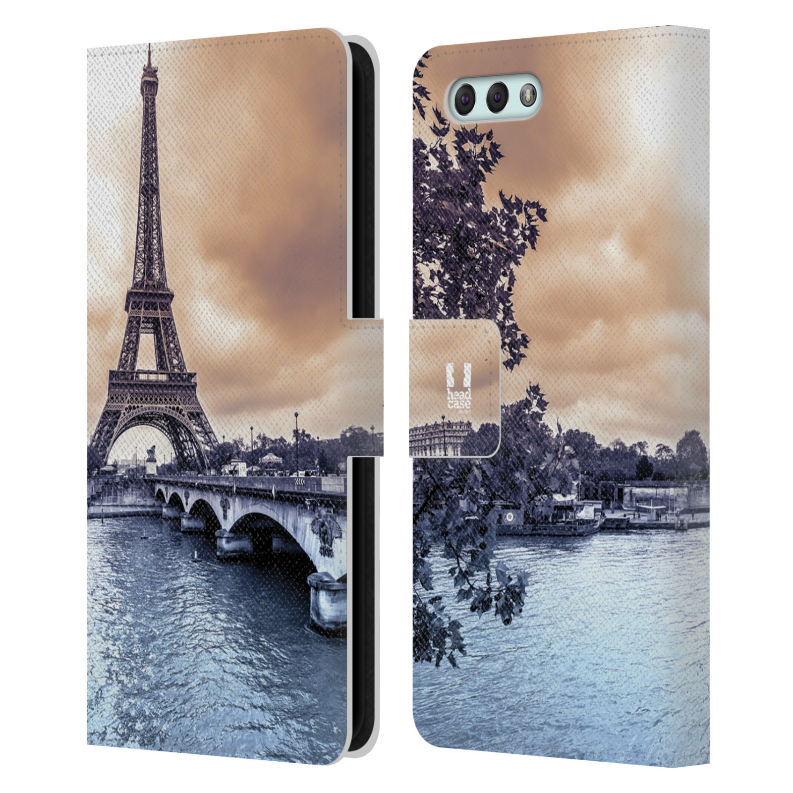 Pouzdro pro mobil Asus Zenfone 4 ZE554KL  - Eiffelova věž Paříž - Francie