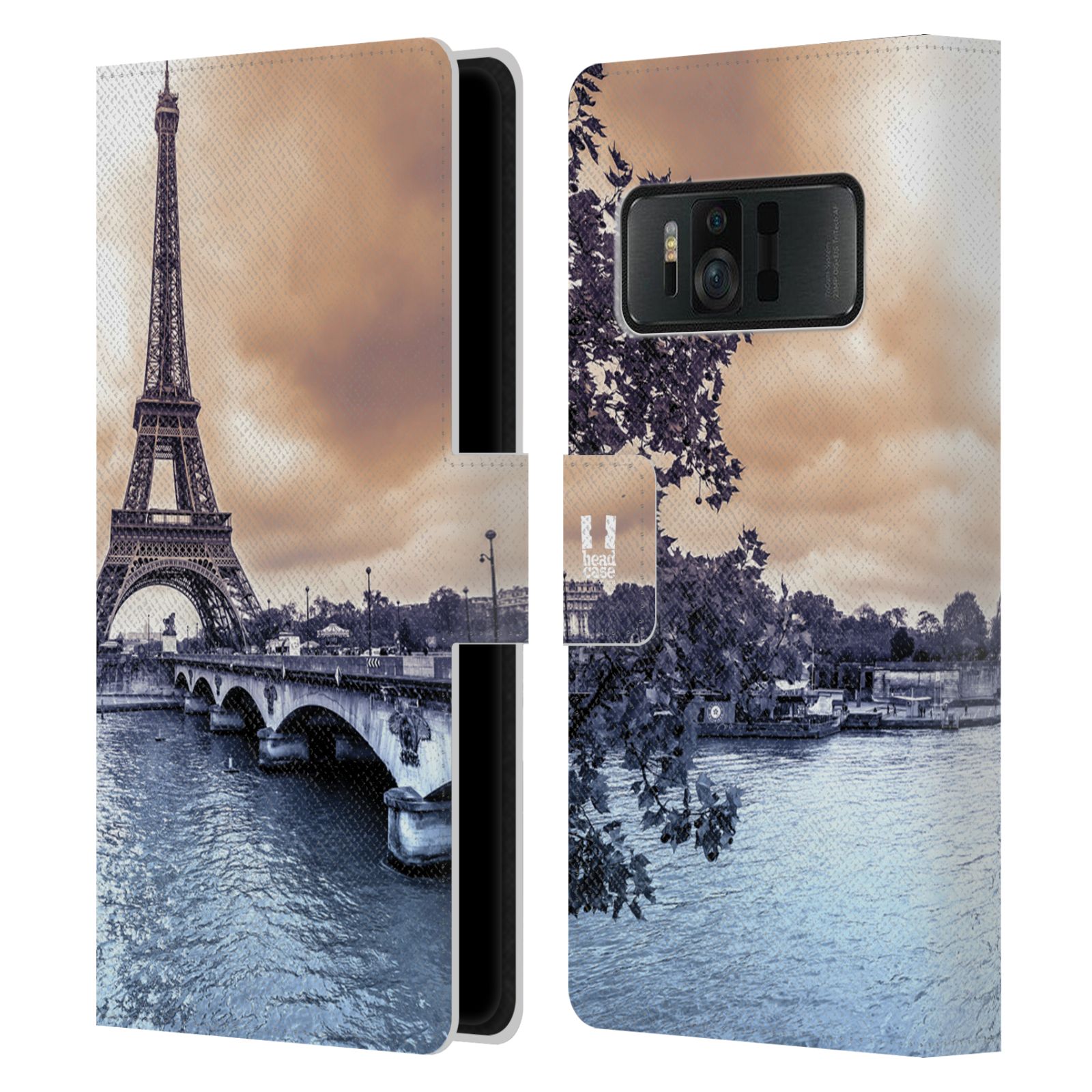 Pouzdro na mobil Asus Zenfone AR ZS571KL - Head Case - Paříž Eiffelova věž