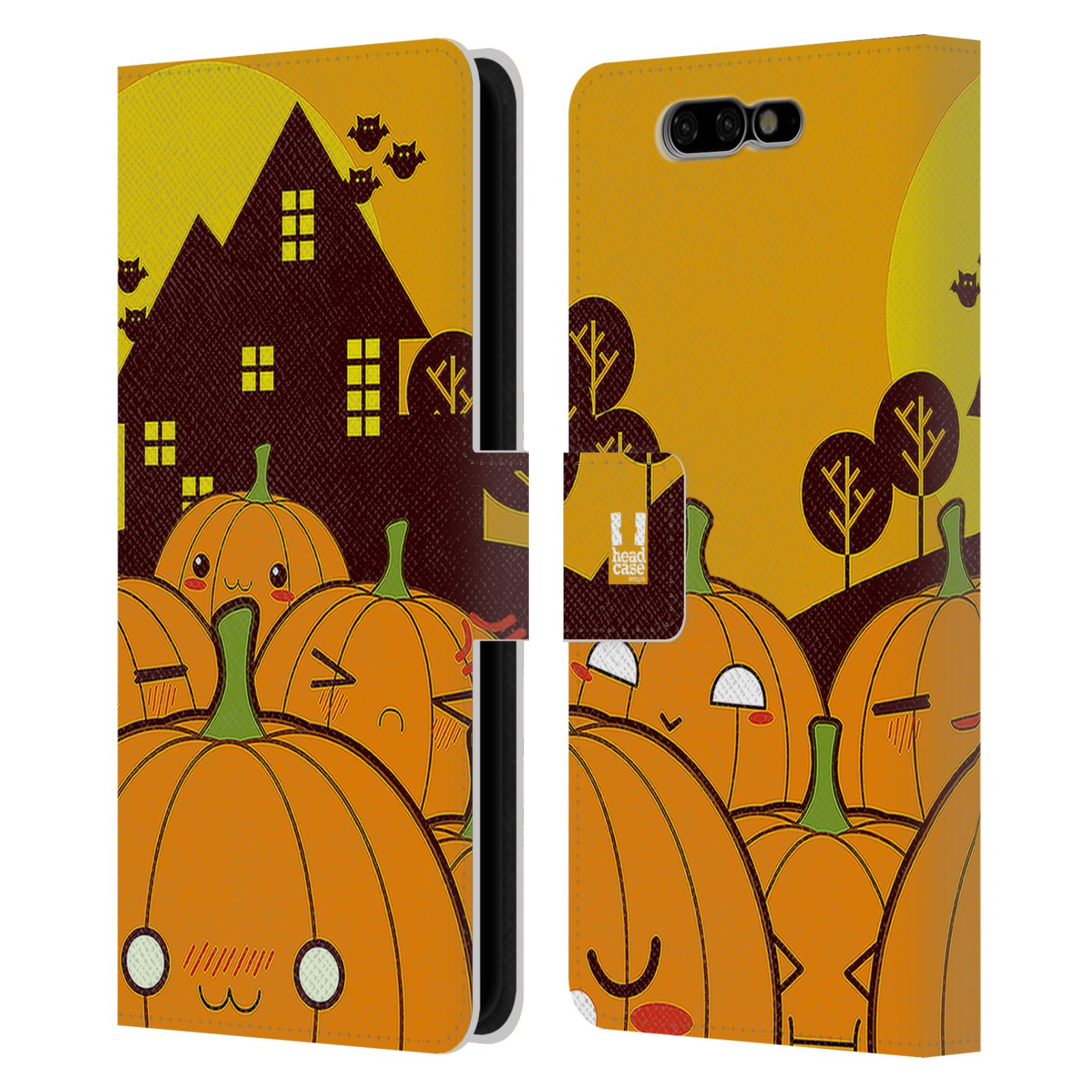 Pouzdro na mobil Xiaomi Black Shark - Head Case - Halloween oživlé dýně