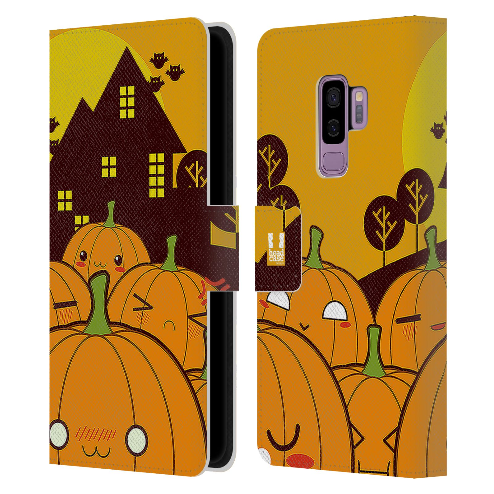 Pouzdro na mobil Samsung Galaxy S9 Plus - Head Case - Halloween oživlé dýně