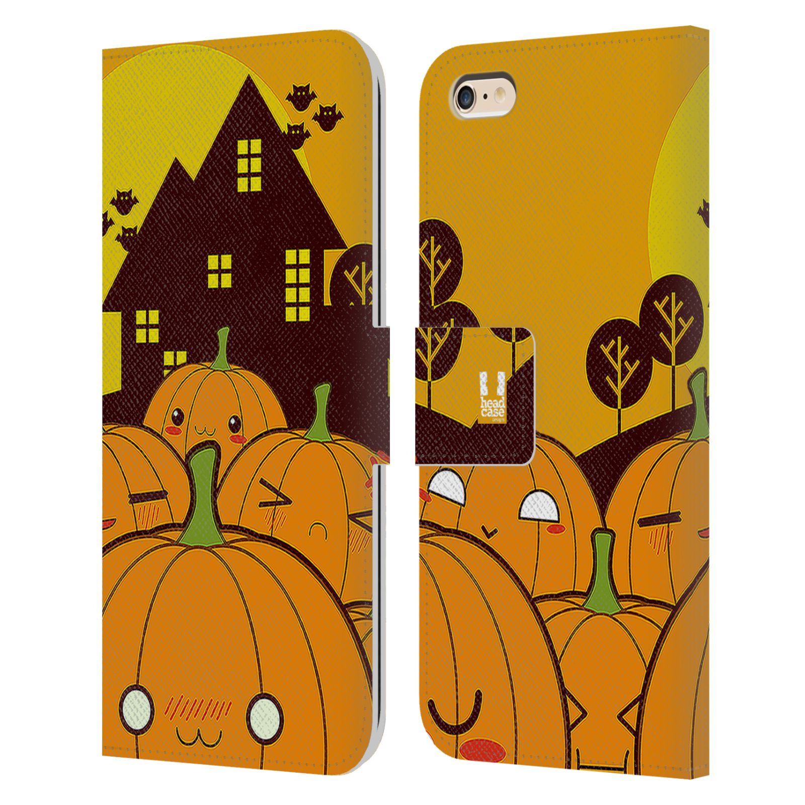 Pouzdro na mobil Apple Iphone 6 PLUS / 6S PLUS - Head Case - Halloween oživlé dýně