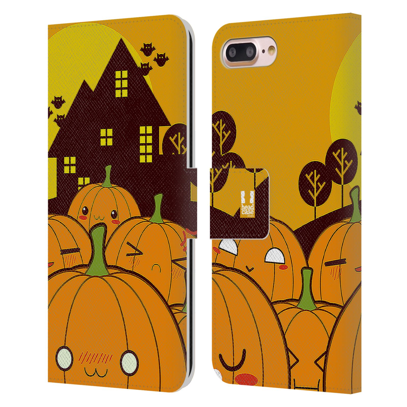 Pouzdro na mobil Apple Iphone 7 Plus / 8 Plus - Head Case - Halloween oživlé dýně