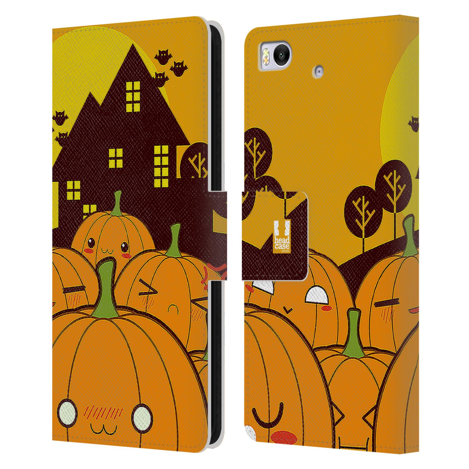 Pouzdro na mobil Xiaomi Mi 5s - Head Case - Halloween oživlé dýně