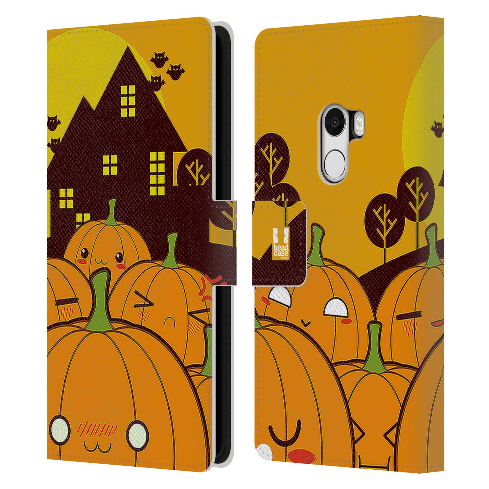 Pouzdro na mobil Xiaomi Mi Mix - Head Case - Halloween oživlé dýně