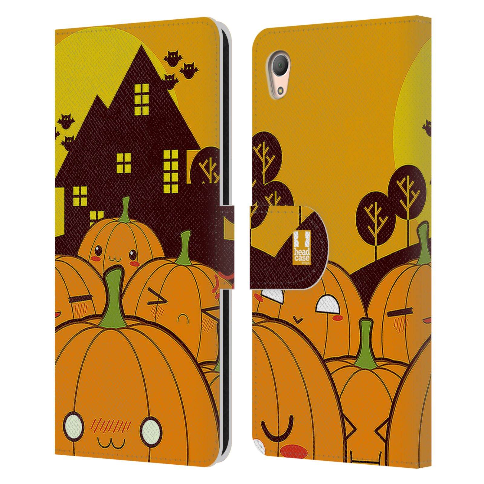 Pouzdro na mobil Sony Xperia Z3 PLUS - Head Case - Halloween oživlé dýně