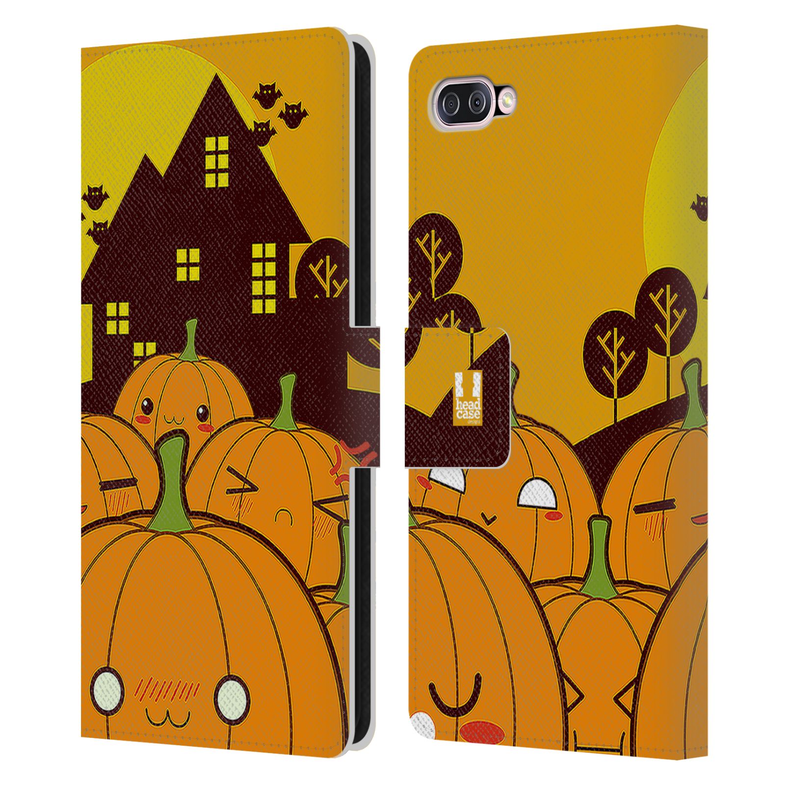 Pouzdro na mobil Asus Zenfone 4 Max ZC554KL - Head Case - Halloween oživlé dýně