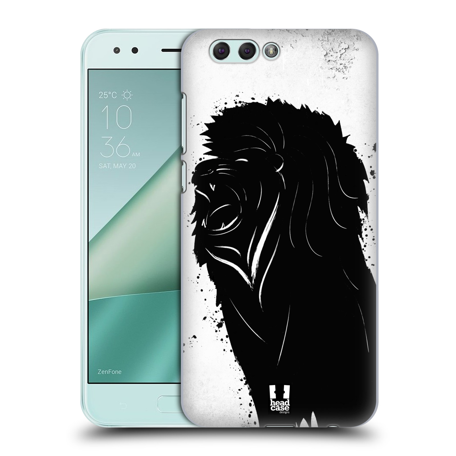 HEAD CASE plastový obal na mobil Asus Zenfone 4 ZE554KL vzor Kresba tuš zvíře lev