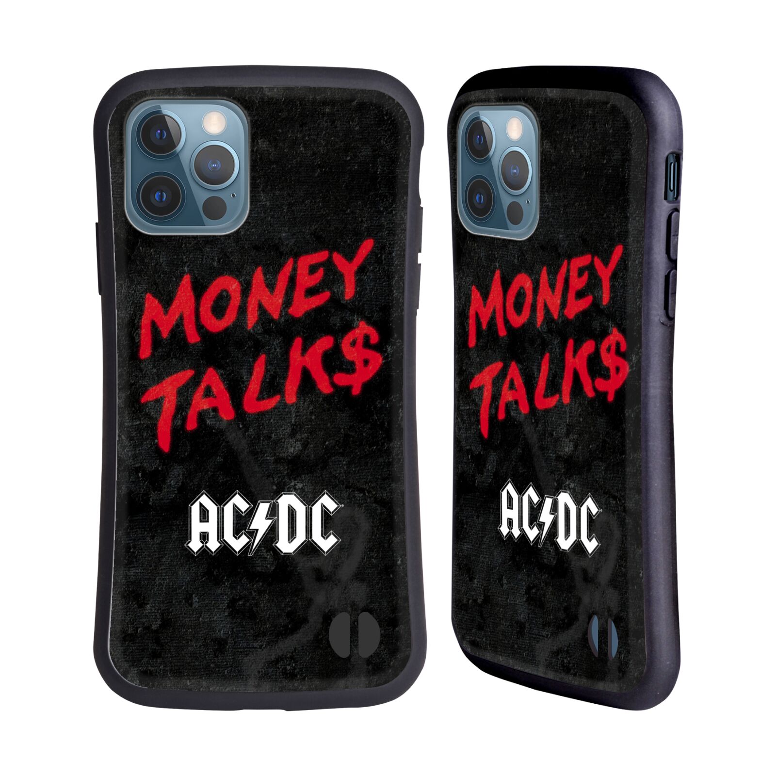 Odolný zadní obal pro mobil Apple iPhone 12 / iPhone 12 Pro - HEAD CASE - AC/DC Money Talks