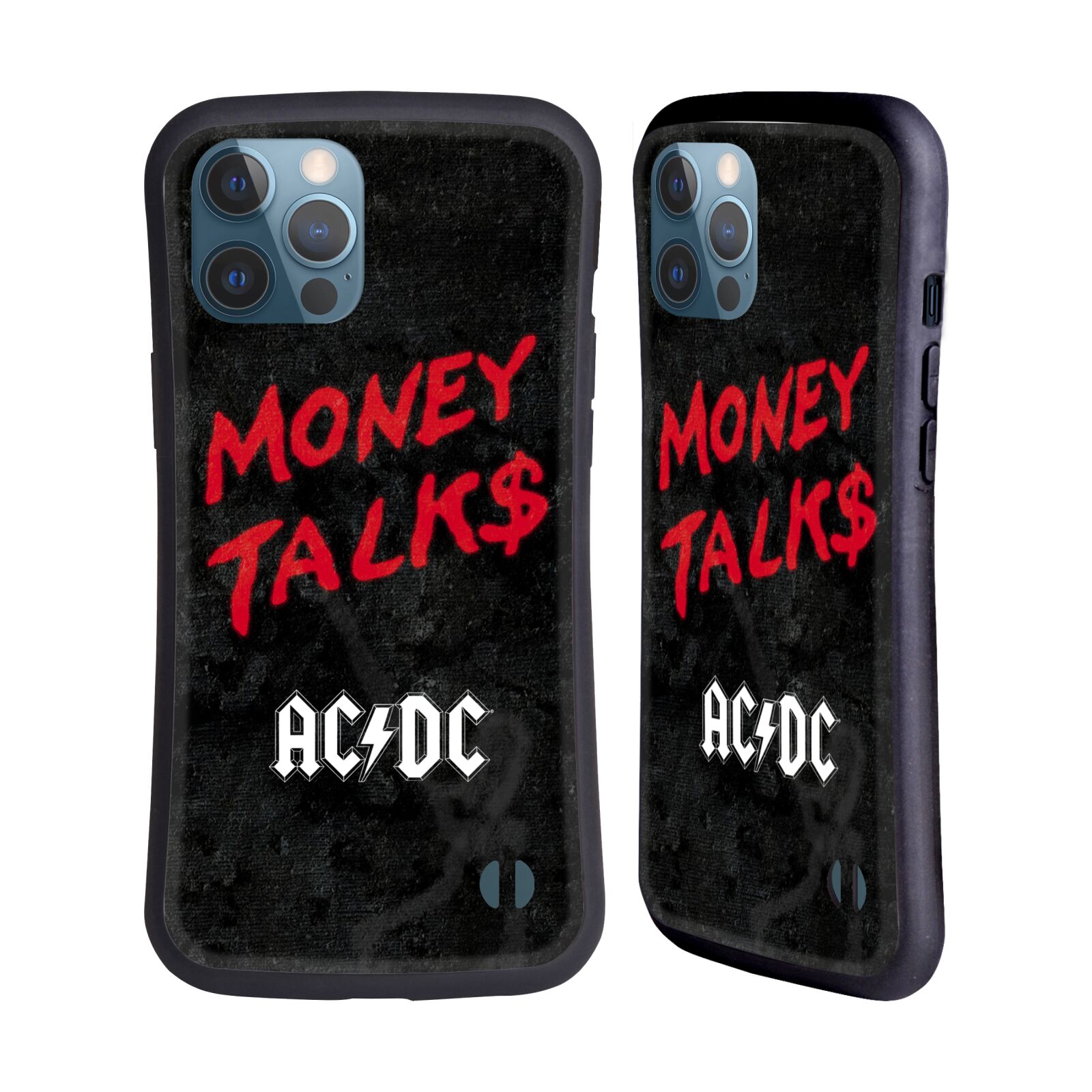 Odolný zadní obal pro mobil Apple iPhone 12 PRO MAX - HEAD CASE - AC/DC Money Talks
