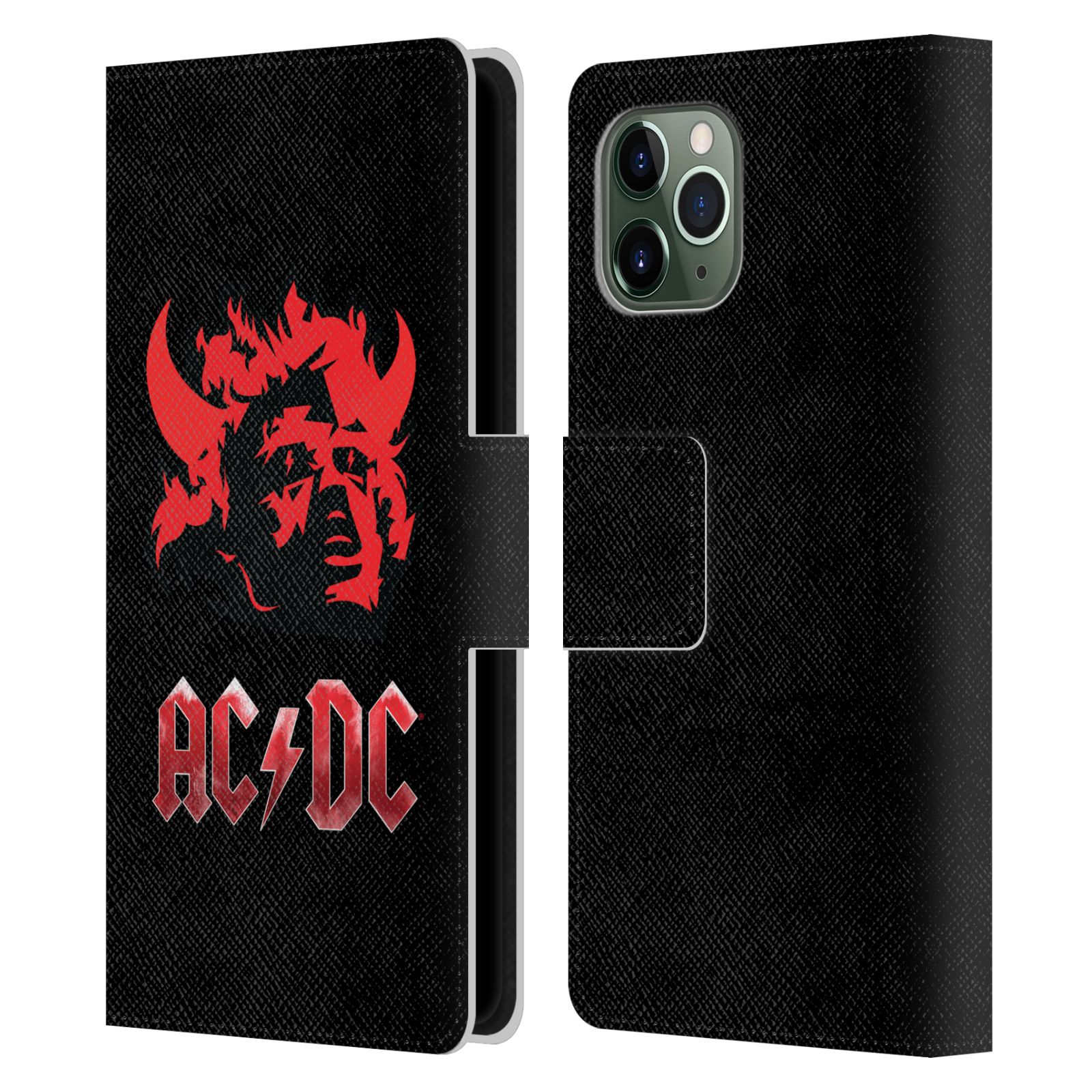 Pouzdro na mobil Apple Iphone 11 PRO - Head Case - AC/DC - ďábel