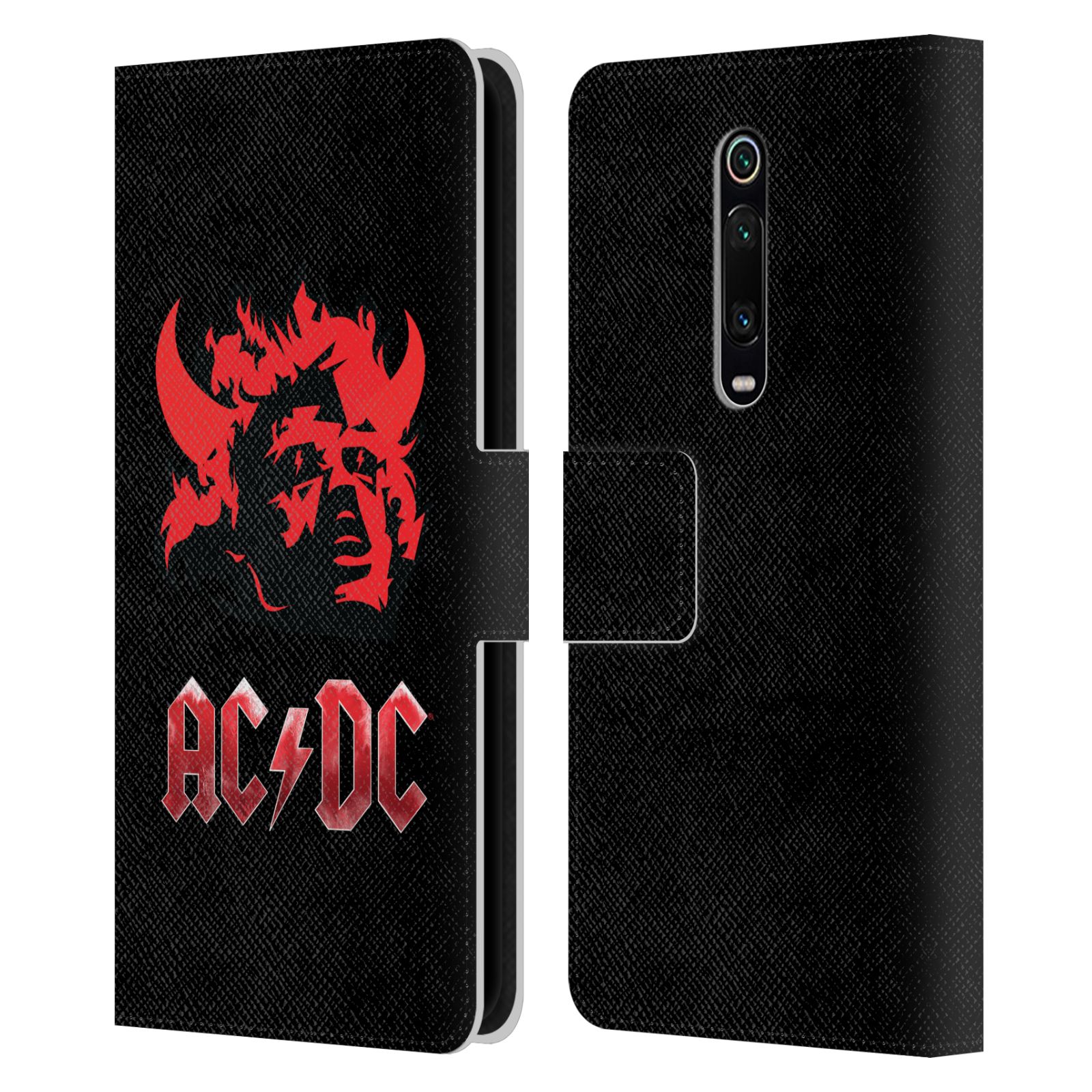 Pouzdro na mobil Xiaomi Mi 9T / Mi 9T PRO - Head Case - AC/DC - ďábel