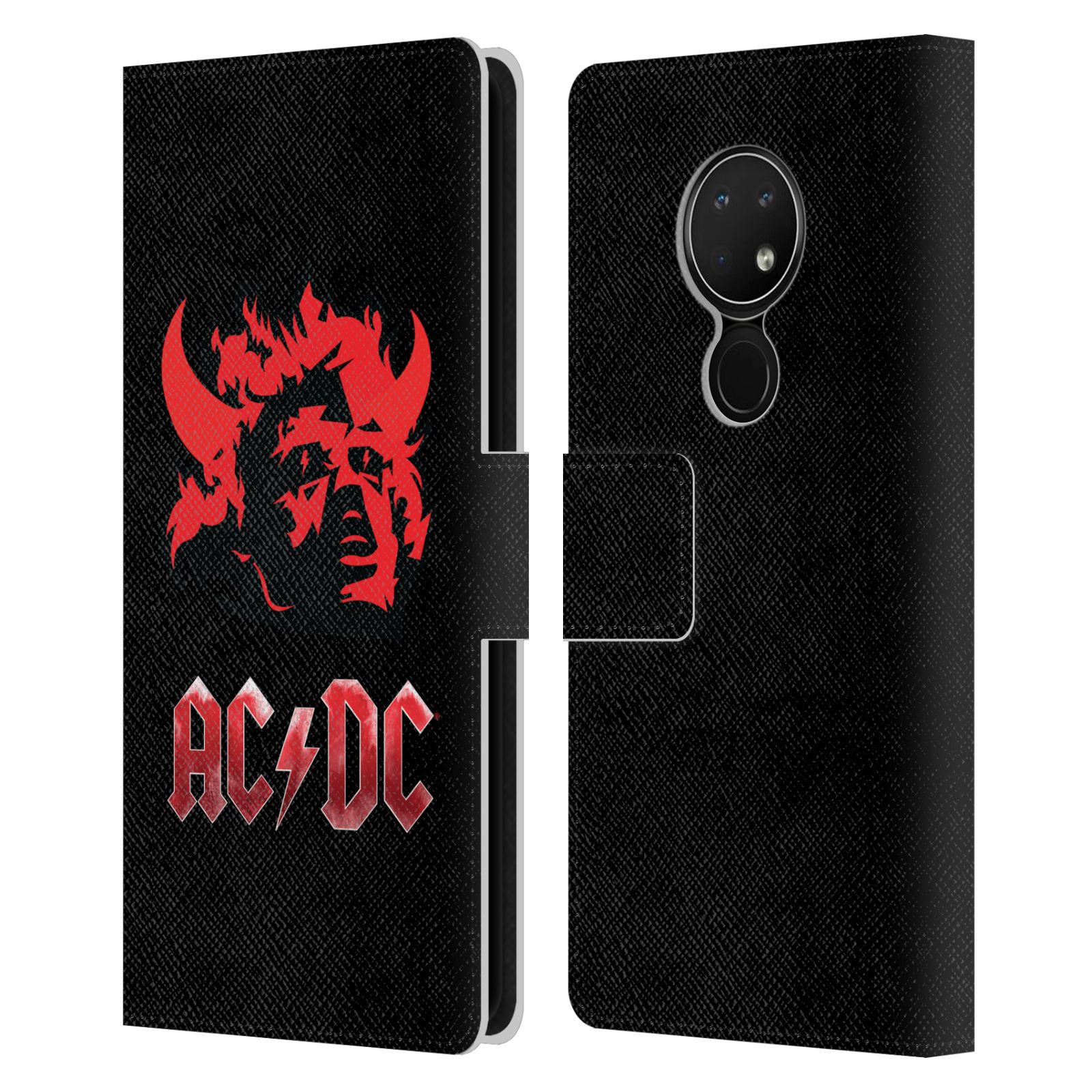 Pouzdro na mobil Nokia 6.2 - Head Case - AC/DC - ďábel