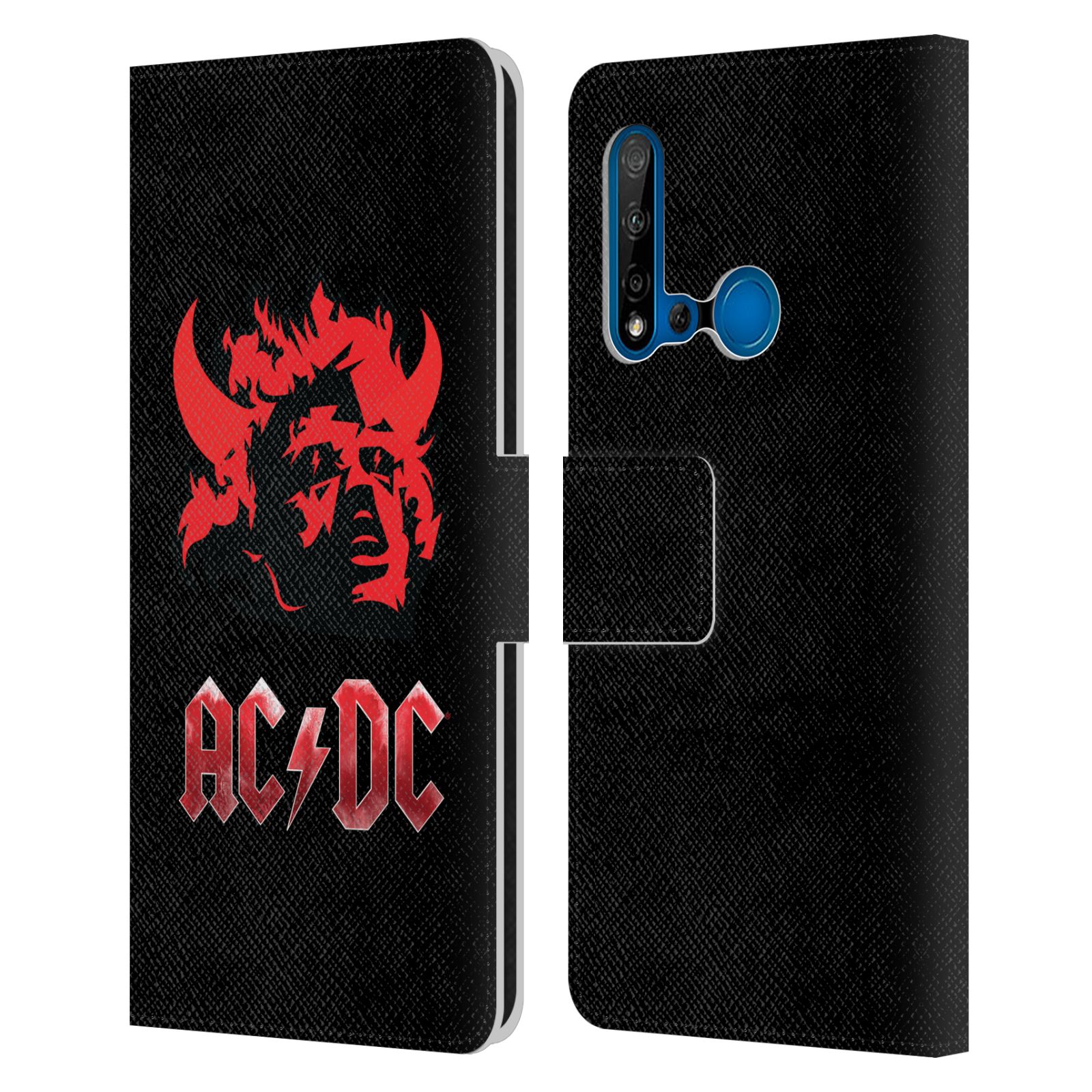 Pouzdro na mobil Huawei P20 LITE 2019 - Head Case - AC/DC - ďábel