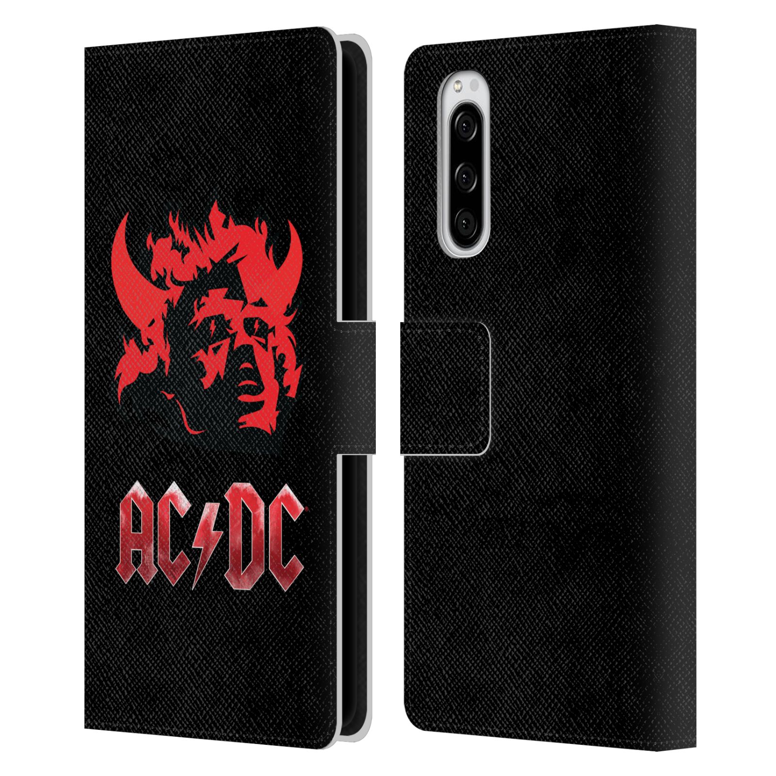 Pouzdro na mobil Sony Xperia 5 - Head Case - AC/DC - ďábel