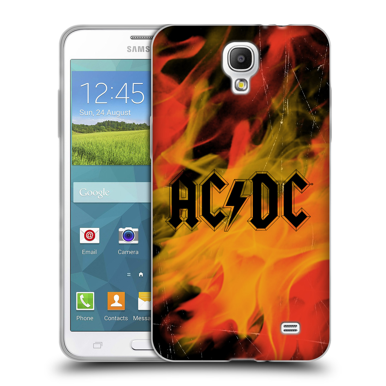 OFFICIAL AC/DC ACDC LOGO SOFT GEL CASE FOR SAMSUNG PHONES 4 eBay